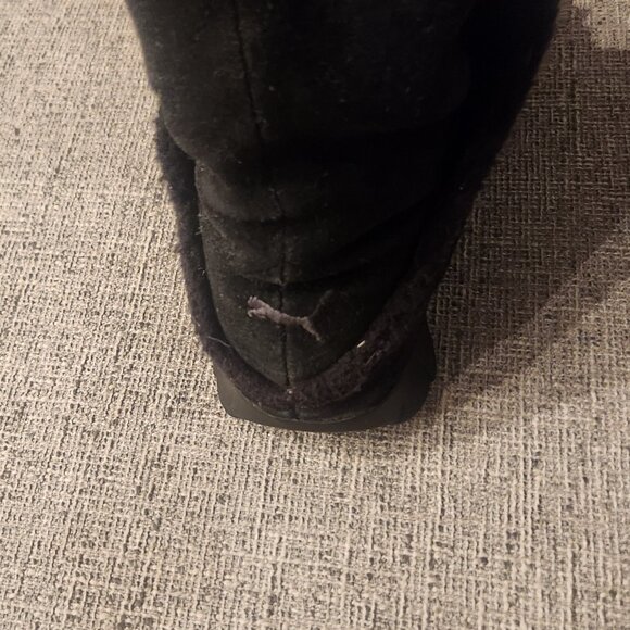 Black Puma Ladies boot/slipper size 7.5 - Picture 9 of 12